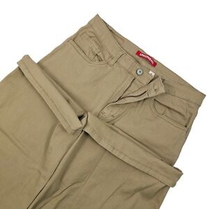 Unionbay Sloane Juniors‎ Size 9 High Rise Wide Leg jeans Sandy Brown J1W0238 EUC